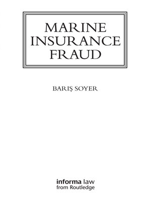cover image of Marine Insurance Fraud